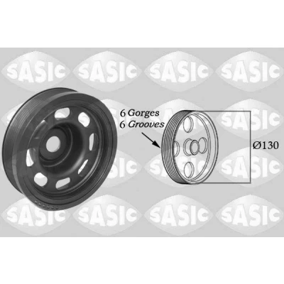 Imagem de SASIC 2150075 Polia da Cambota VOLKSWAGEN: Golf 7, SEAT: Leon III ST, SKODA: Kodiaq