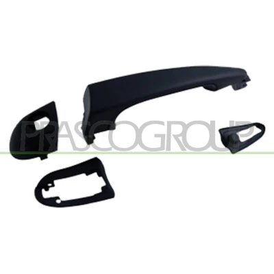 Imagem de PRASCO BM0188002 Puxadores de Porta exterior, à frente, lado esquerdo preto BMW: 3 Sedan, Touring
