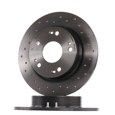 Imagem de BREMBO XTRA LINE 08.A147.1X Disco de travão 260 9 5 cheio, perfurado revestido com parafusos HONDA: CIVIC 8 Hatchback,