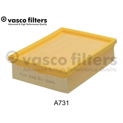 Imagem de DAVID VASCO A731 Filtro de ar 58 170 207 rectangular Cartucho filtrante PEUGEOT: 206 Hatchback, Van, SW, CITROËN: Xsara Hatchback