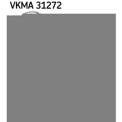 Imagem de SKF VKMA 31272 Jogo de correias trapezoidais estriadas VOLKSWAGEN: Golf 7, Sportsvan, 7 Variant