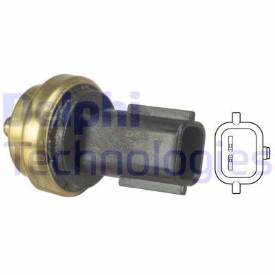 Imagem de DELPHI TS10458 Sensor da Temperatura do Líquido de Refrigeração RENAULT: CLIO 2, Kangoo I Express, GRAND SCENIC 4, NISSAN: Qashqai / Qashqai+2 I, Juke