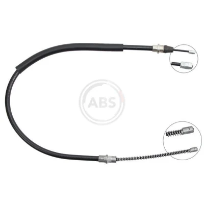 Imagem de A.B.S. K15568 Cabo de Freio Mão 752 Travão tambor para veículos volante à esquerda/direita PEUGEOT: 406 Sedan