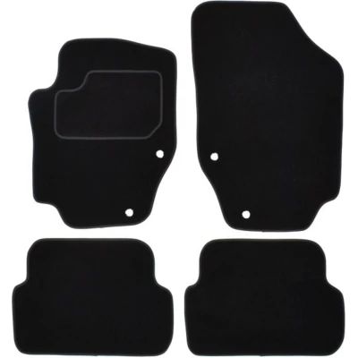 Imagem de MAMMOOTH A041 PGT150 PRM 01 Conjunto de tapete chão Têxtil à frente e atrás 4 preto PEUGEOT: 307 CC