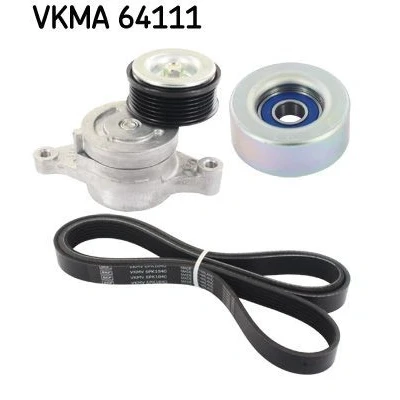 Imagem de SKF VKMA 64111 Jogo de correias trapezoidais estriadas