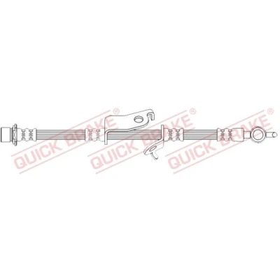 Imagem de QUICK BRAKE 50.727 Mangueira de Travão 721mm com rosca interior