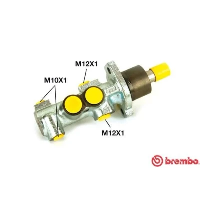 Imagem de BREMBO M 61 048 Bomba Central Dos Travões 23,81 Alumínio 12 x 1 (2), 10 (2) CITROËN: Berlingo II, / First I Van, Xsara Hatchback