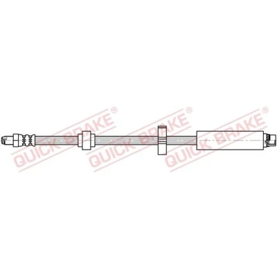 Imagem de QUICK BRAKE 32.818 Mangueira de Travão 500 M10x1 CITROËN: C4 II Cactus