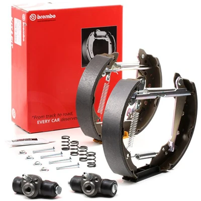 Imagem de BREMBO KIT &amp; FIT K 85 036 Jogo de travões, travões tambor VOLKSWAGEN: Polo V Hatchback, GOLF 3, III SEAT: Ibiza 2 endado,