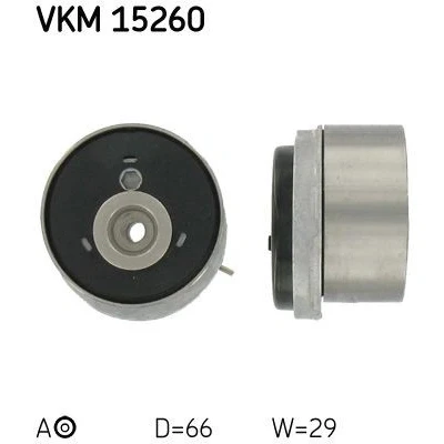 Imagem de SKF VKM 15260 Rolo tensor, correia dentada OPEL: Astra G CC, J Hatchback, Caravan, CHEVROLET: Cruze Sedan, FIAT: Stilo Multi Wagon