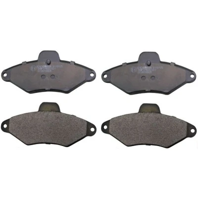 Imagem de DENCKERMANN B110125 Jogo de pastilhas para travão disco Eixo dianteiro incl. contacto aviso desgaste CITROËN: Xantia Hatchback
