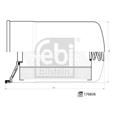 Imagem de FEBI BILSTEIN 176836 Filtro, sistema hidráulico