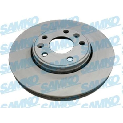 Imagem de SAMKO Disco de travão RENAULT: MEGANE 3 Grandtour, Coupe, 296mm 26mm 5 interior ventilado revestido R1056VR 402060002R,402064408R