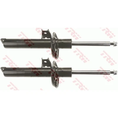 Imagem de TRW TWIN JGM1034T Amortecedor Eixo dianteiro Pressão do gás 24 Tubo duplo com assento de mola cavilha em cima AUDI: A3 Hatchback