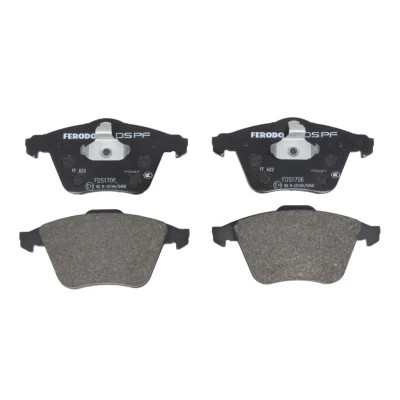 Imagem de FERODO RACING FDS1706 Jogo de pastilhas para travão disco VOLVO: V40 Hatchback, V50, C30, OPEL: Vectra C Sedan, Caravan, CC