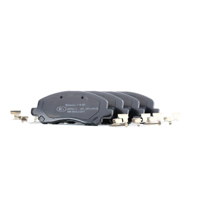 Imagem de BREMBO P 18 001 Jogo de pastilhas para travão disco com avisador sonoro desgaste acessórios DODGE: Caliber, JEEP: Patriot