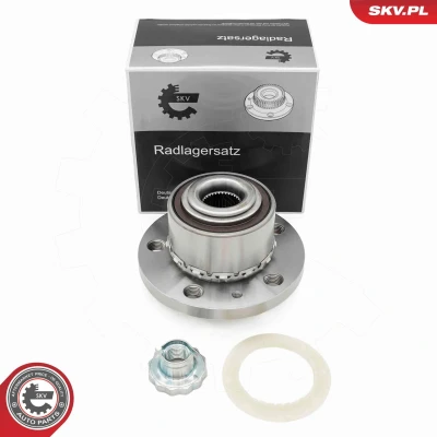 Imagem de ESEN SKV Kit de rolamento roda Eixo dianteiro, lado esquerdo, direito com sensor do ABS integrado 126,3mm SEAT: Arona 29SKV695