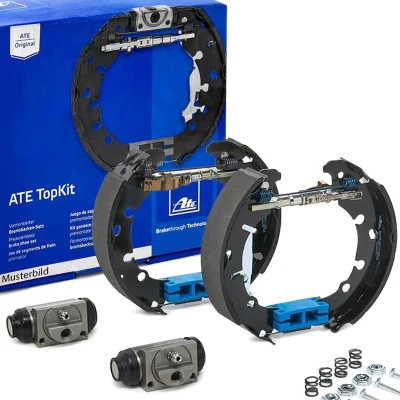 Imagem de ATE 03.0520 5317.3 Jogo de travões, travões tambor com cilindro travão roda, acessórios TopKit CR original