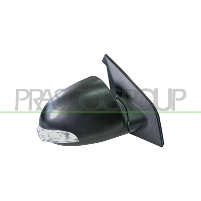 Imagem de Espelho retrovisor Prasco KI3227223 à direita preto convexo, sem cor