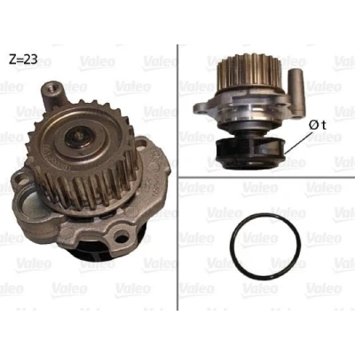 Imagem de VALEO 506532 Bomba de água com juntas sem tampa AUDI: A6 C5 Sedan, A4 B5 Avant, VOLKSWAGEN: Golf 4, Passat GP Sedan