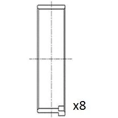 Imagem de FAI AutoParts BB2031 STD Capas de Biela VOLKSWAGEN: Vento, Golf 4, Polo III Hatchback, AUDI: A3 A4 B5 Sedan, SEAT: Ibiza 2