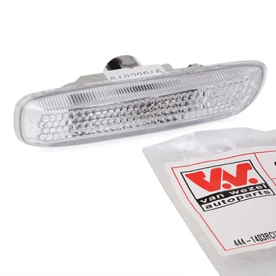 Imagem de VAN WEZEL 0646916 Intermitente branco à frente, lado direito, instalação lateral sem porta lâmpadas BMW: 3 Sedan, Touring, Compact