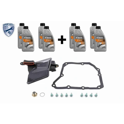 Imagem de VAICO V40 1604 XXL Conjunto de peças, mudança óleo, caixa vel. automática com acessórios óleo para lavagem RENAULT: Vel Satis