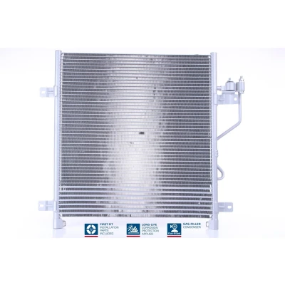 Imagem de NISSENS 940323 Condensador sem secador Alumínio 498 R 134a JEEP: Cherokee III