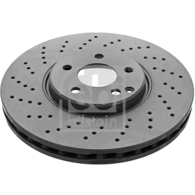 Imagem de FEBI BILSTEIN 44012 Disco de travão Eixo dianteiro 330 32 5 112 perfurado/ventilado revestido alto carbono MERCEDES BENZ: Classe E Sedan