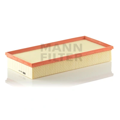 Imagem de MANN FILTER C 39 219 Filtro de ar 58 187 389 Cartucho filtrante PORSCHE: Cayenne, AUDI: Q7, VOLKSWAGEN: Touareg I, II