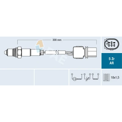 Imagem de FAE 75115 Sonda lambda