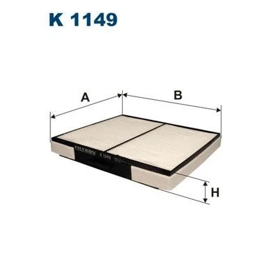 Imagem de Filtro de habitáculo filtron k1149