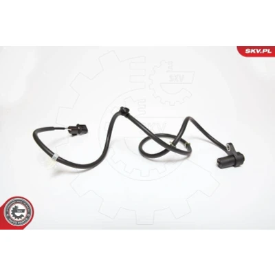 Imagem de ESEN SKV 06SKV178 Sensor de ABS Eixo dianteiro 2pólos 1100mm 12V elétrico preto oval Macho