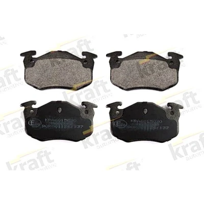 Imagem de KRAFT 6015030 Jogo de pastilhas para travão disco Eixo traseiro PEUGEOT: 206 Hatchback, 106 II 306 CITROËN: Saxo Hatchback