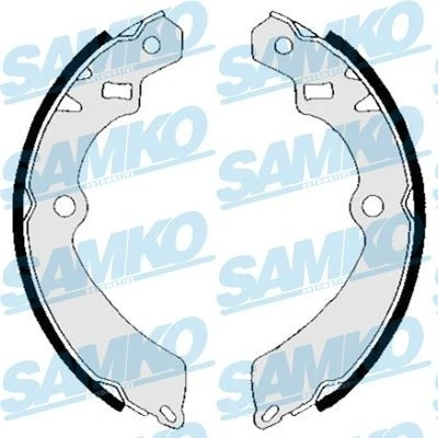 Imagem de SAMKO 85710 Maxilas de Travão 220mm 35mm SUZUKI: Vitara I SUV Cabrio, SUV, Samurai