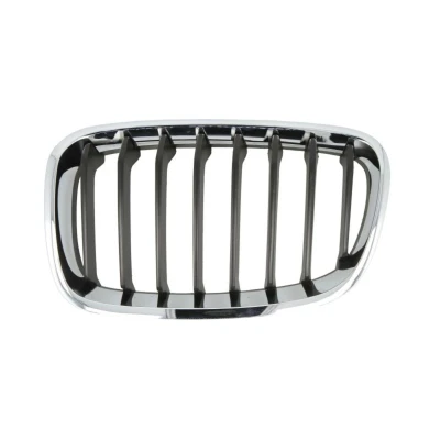 Imagem de PRASCO BM1232024 Grelha de Radiador esquerda cromado preto BMW: 1 Hatchback