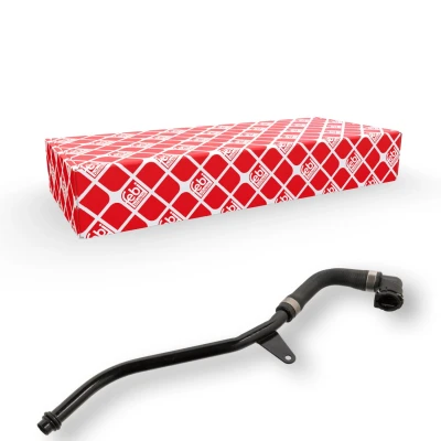 Imagem de FEBI BILSTEIN 106033 Tubo do líquido de refrigeração com acoplamento rápido patilha retenção, retentor BMW: 5 Sedan