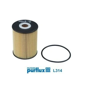 Imagem de PURFLUX L314 Filtro de óleo Cartucho filtrante VOLKSWAGEN: GOLF 3, Passat B5 Sedan, Variant, AUDI: Q7, A8 D2, PORSCHE: Cayenne