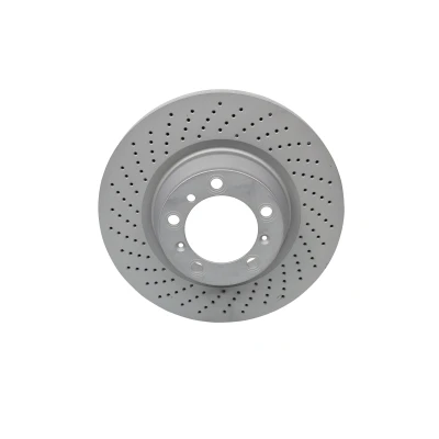 Imagem de ATE 24.0128 0265.1 Disco de travão 350,0 28,0 5 130,0 perfurado/ventilado revestido ligado/alto carbono PORSCHE: 911 Coupe