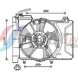 Imagem de AVA COOLING SYSTEMS TO7647 Ventilador de Radiador