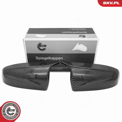 Imagem de ESEN SKV Revestimento, retrovisor exterior esquerda, à direita carbono 66SKV922