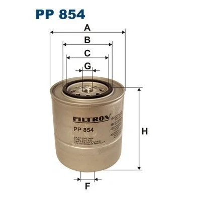 Imagem de Filtros combustível filtron pp854