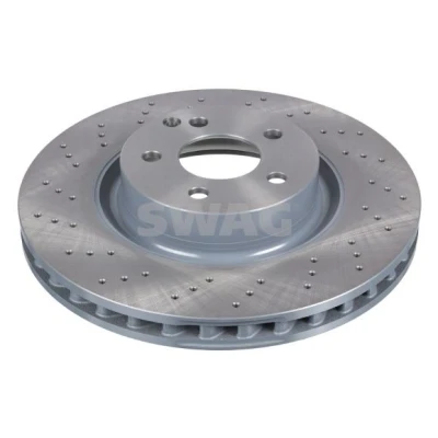 Imagem de SWAG 10 92 6407 Disco de travão Eixo dianteiro 335 32 5 112 perfurado/ventilado revestido MERCEDES BENZ: Classe S Sedan