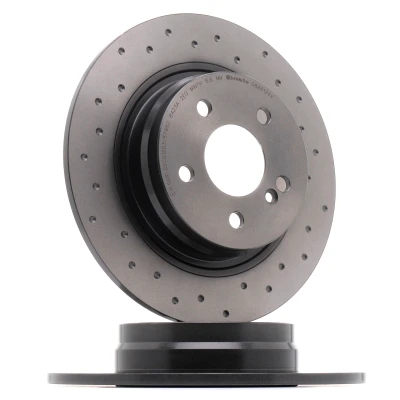 Imagem de BREMBO 08.A612.4X Disco de travão 300 10 5 cheio, perfurado revestido alto carbono com parafusos MERCEDES BENZ: Classe E Coupe, Cabrio