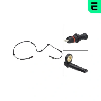 Imagem de OPTIMAL 06 S368 Sensor de ABS Eixo dianteiro 1076mm RENAULT: LAGUNA 2, 2 Grandtour, 1 Grandtour