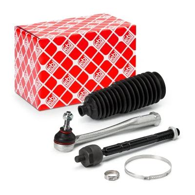 Imagem de FEBI BILSTEIN 39033 Barra de direcção Eixo dianteiro, lado esquerdo com braçadeiras, foles endado, norauto, oscaro, mister auto