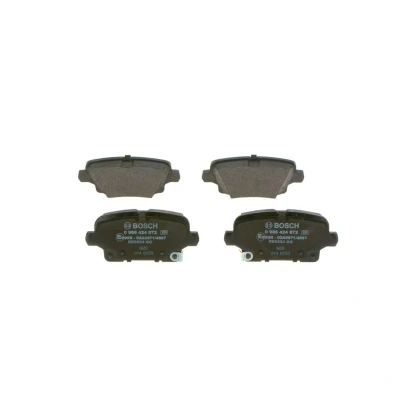 Imagem de BOSCH 0 986 424 872 Jogo de pastilhas para travão disco Baixo teor metálico com sensor desgaste integrado OPEL: Insignia B Sports Tourer