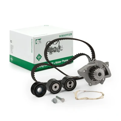 Imagem de INA 530 0234 30 bomba de Água + Kit Correia Distribuição com água CITROËN: C5 I Hatchback, C8, PEUGEOT: 406 Carrinha, 607 Sedan