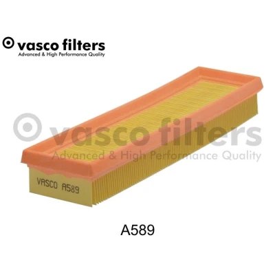 Imagem de DAVID VASCO A589 Filtro de ar 43 87 298 rectangular Cartucho filtrante RENAULT: CLIO 1, TWINGO Rapid Van