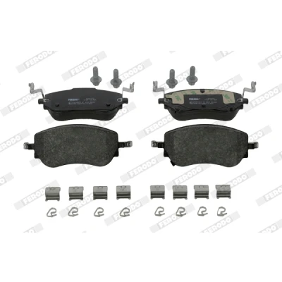 Imagem de FERODO FDB5370 Jogo de pastilhas para travão disco com avisador sonoro desgaste acessórios FIAT: Tipo Carrinha, Hatchback, Sedan